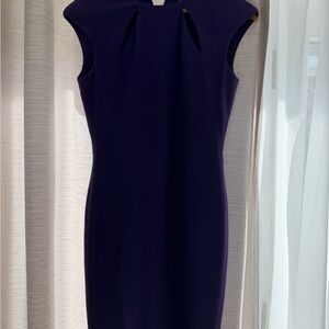 Tom Ford Deep Purple Midi Dress